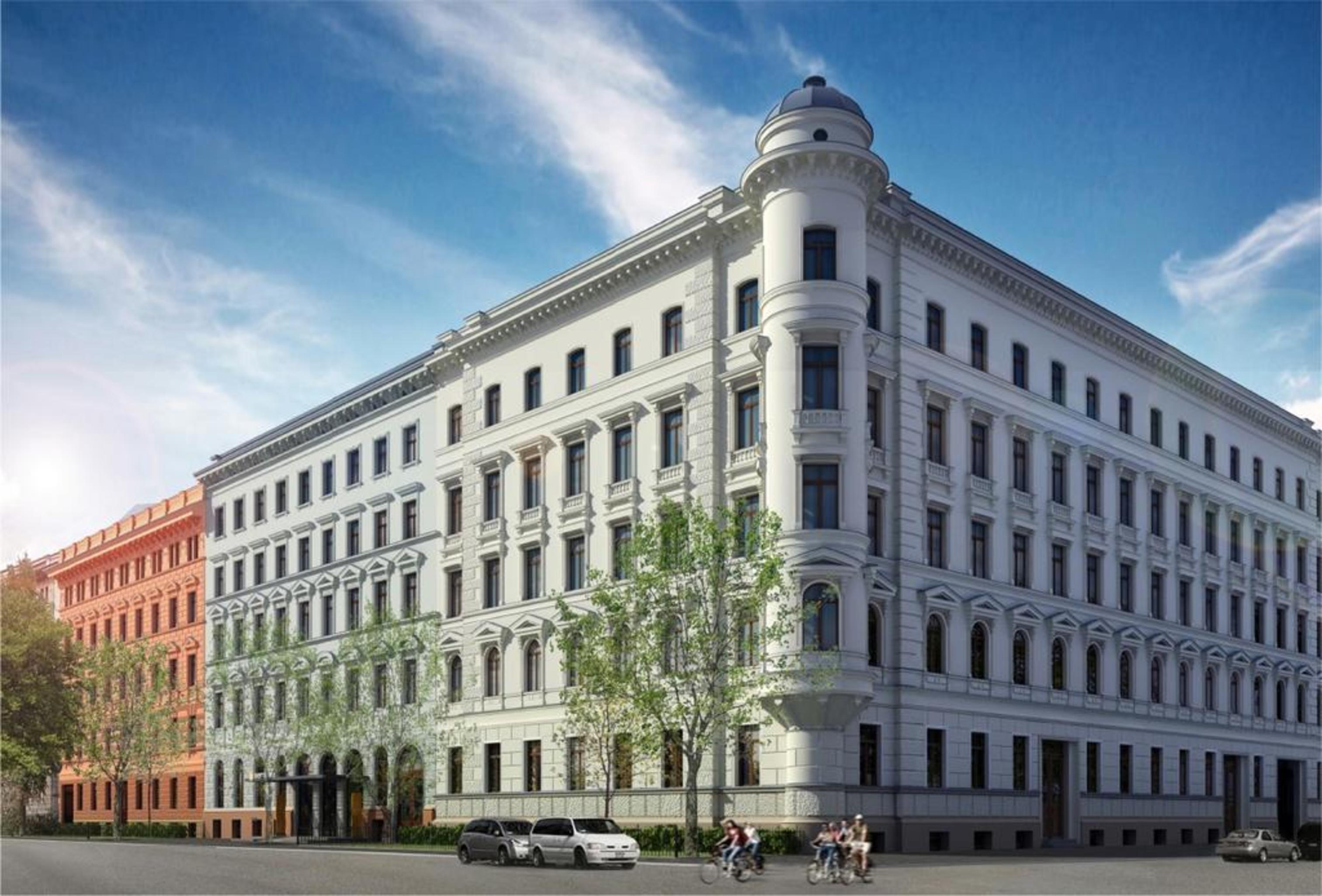 Grand Poet Hotel And Spa By Semarah Riga Ngoại thất bức ảnh The building of the university library