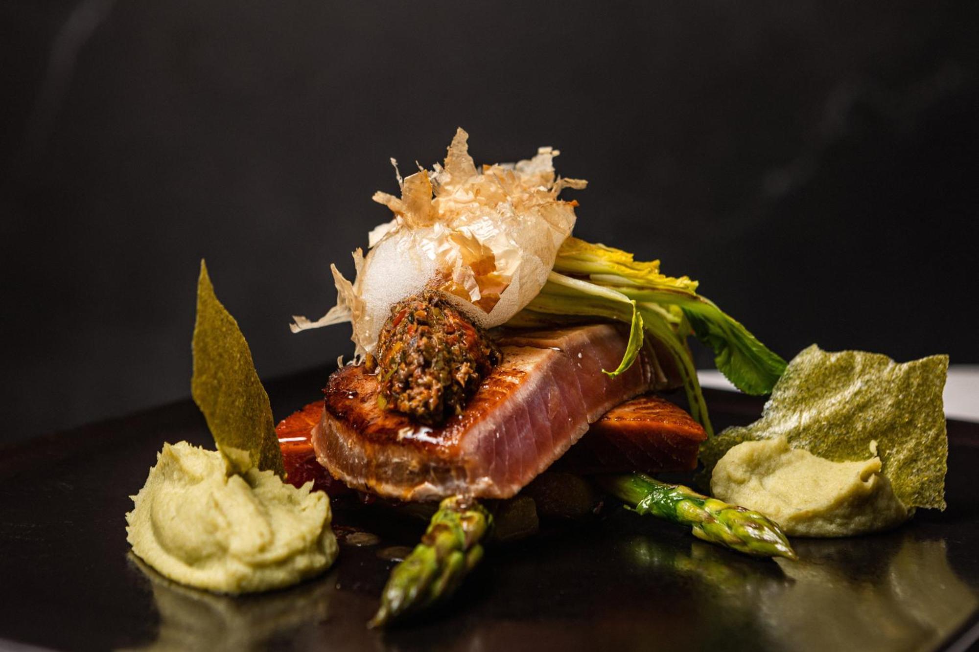 Grand Poet Hotel And Spa By Semarah Riga Ngoại thất bức ảnh A modern French dish